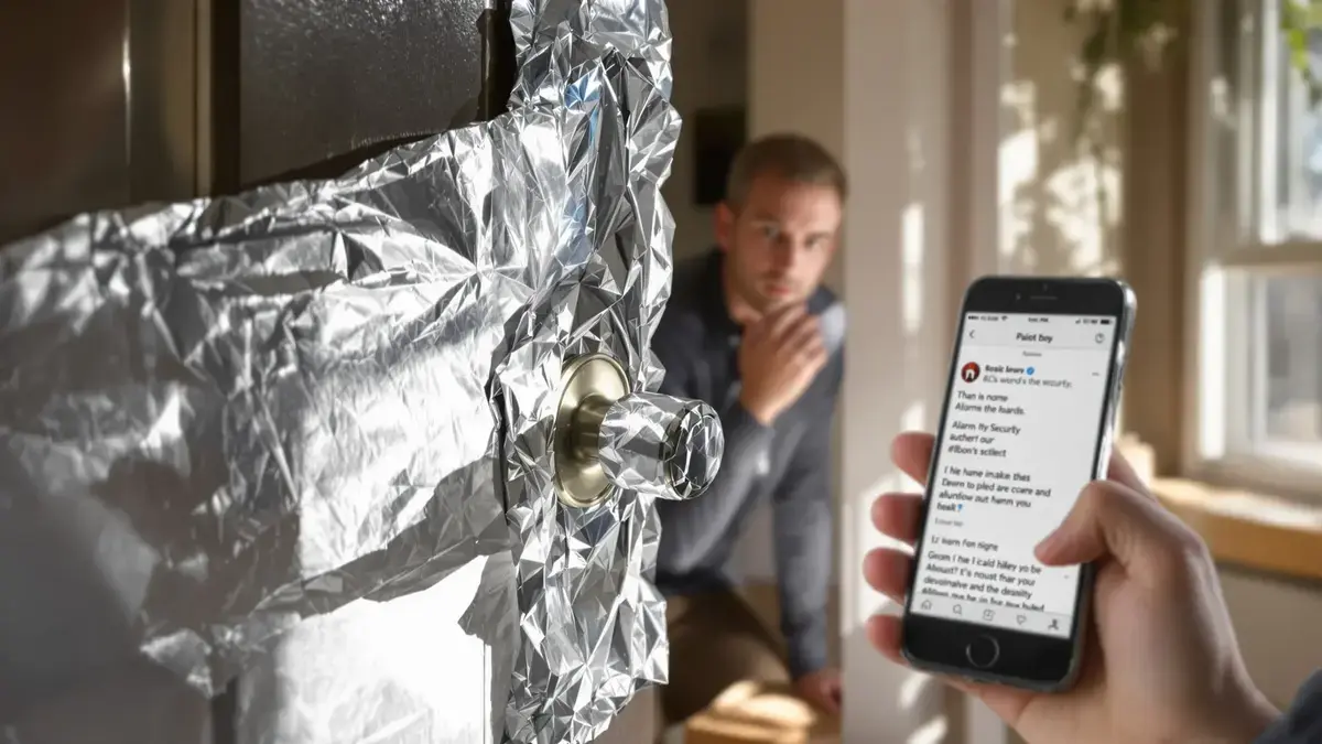 Het fenomeen van aluminiumfolie op de deurklinken: een nieuwe trend of een vergankelijke mode?