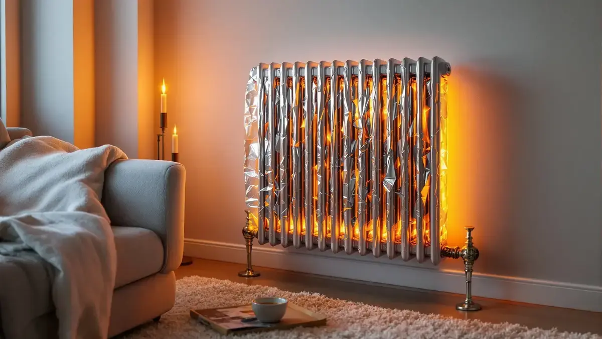 Verhoog de efficiëntie van uw verwarming met aluminiumfolie: de truc van de experts eindelijk onthuld