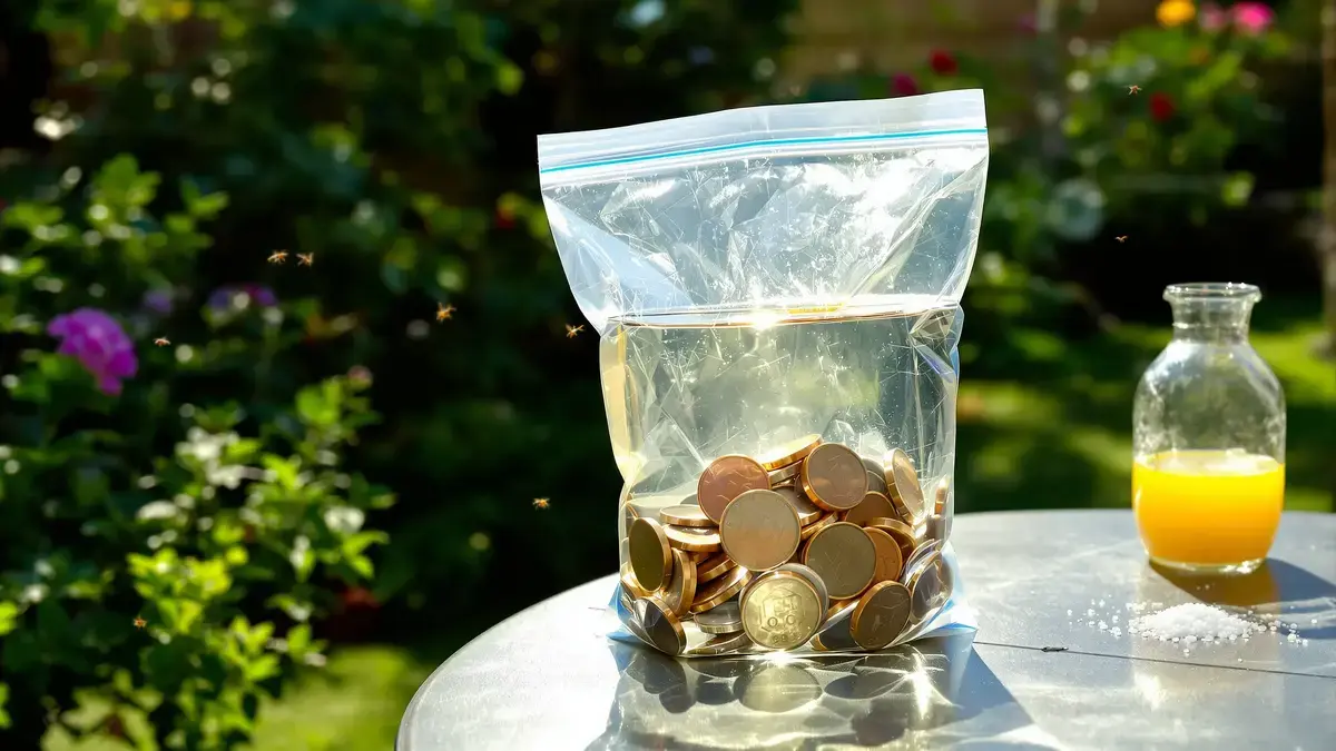 Een plastic zak vol water en wat munten: mijn ontdekking die je zal verbazen