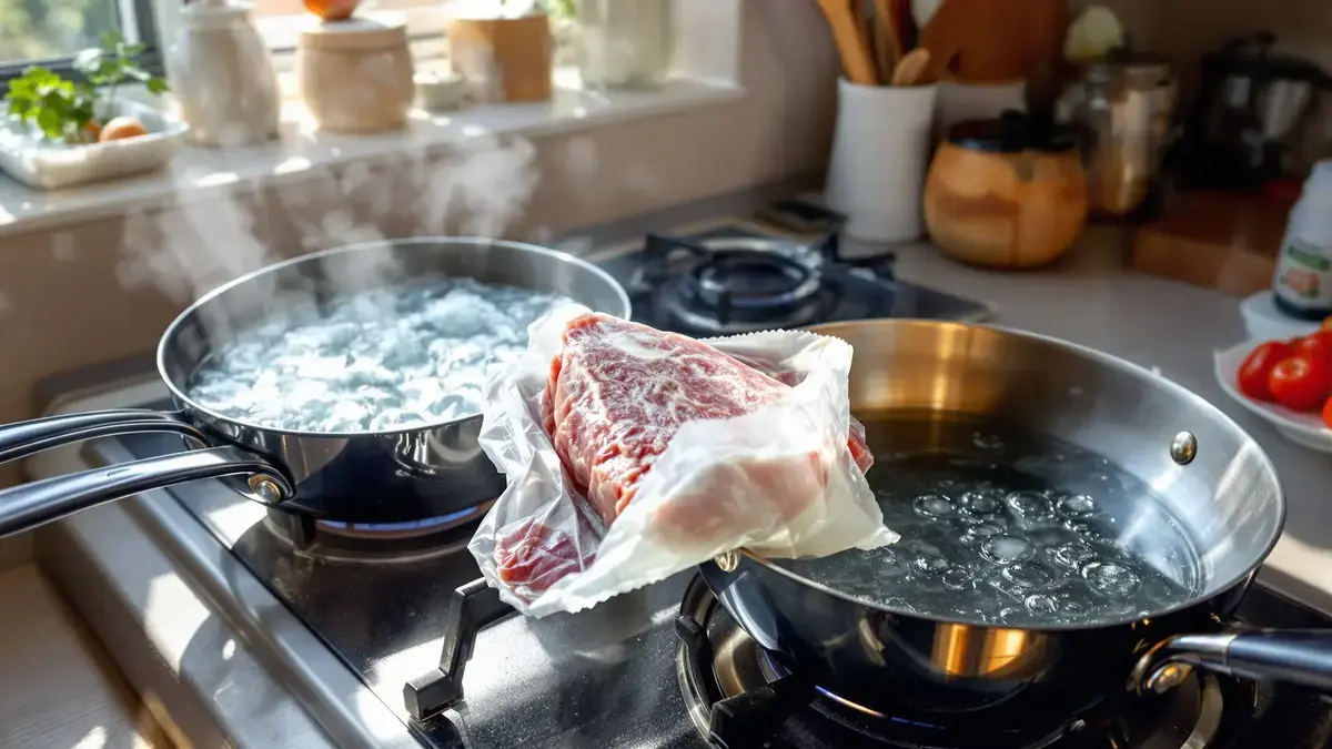 Verbazingwekkend eenvoudig en effectief, deze weinig bekende tip laat je vlees in enkele minuten ontdooien